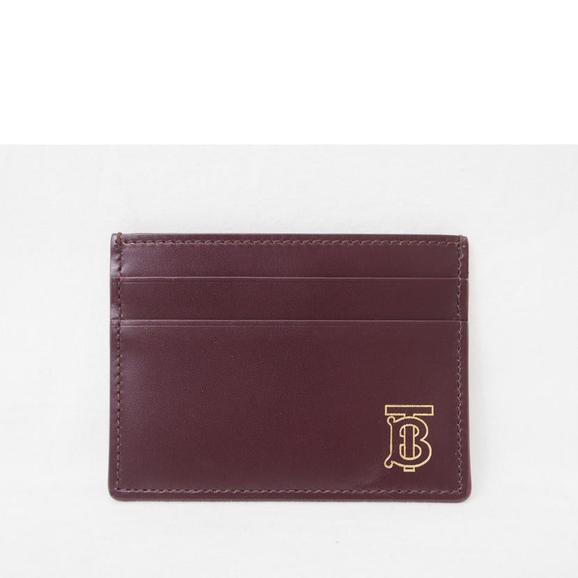 ＢＵＲＢＥＲＲＹ ﾊﾞｰﾊﾞﾘｰ/ＴＢロゴ／レザー／カードケース//ABランク/78