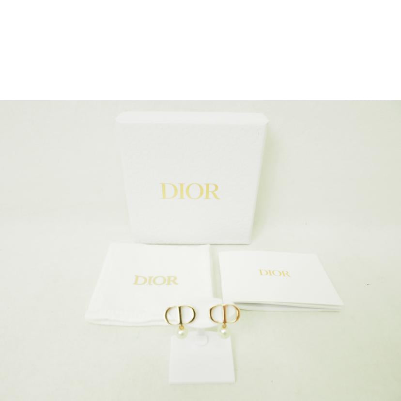 Ｄｉｏｒ ﾃﾞｨｵｰﾙ/ＣＤロゴ／トライバルパール／ピアス//Bランク/78