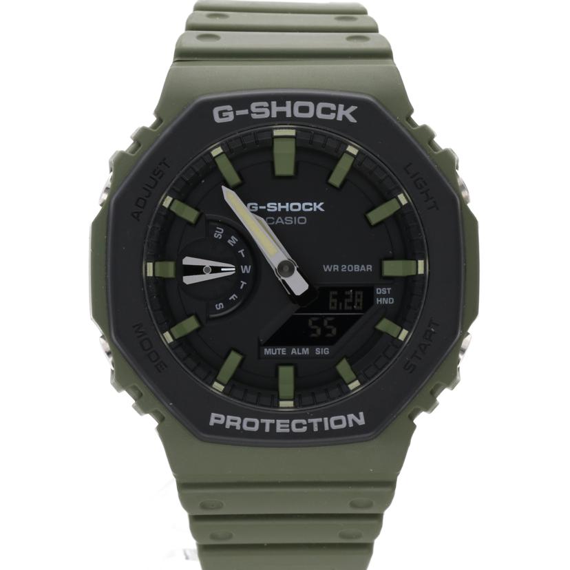 ＣＡＳＩＯ ｶｼｵ/Ｇ－ＳＨＯＣＫ／ユーティリティカラー／カーキ/GA-2110SU//ABランク/75