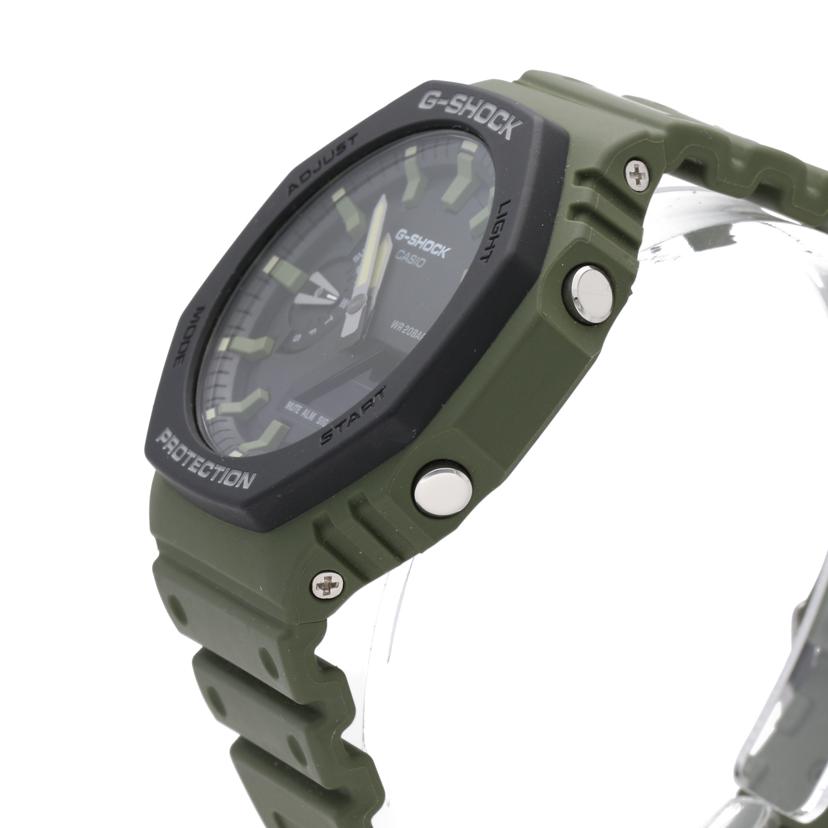 ＣＡＳＩＯ ｶｼｵ/Ｇ－ＳＨＯＣＫ／ユーティリティカラー／カーキ/GA-2110SU//ABランク/75
