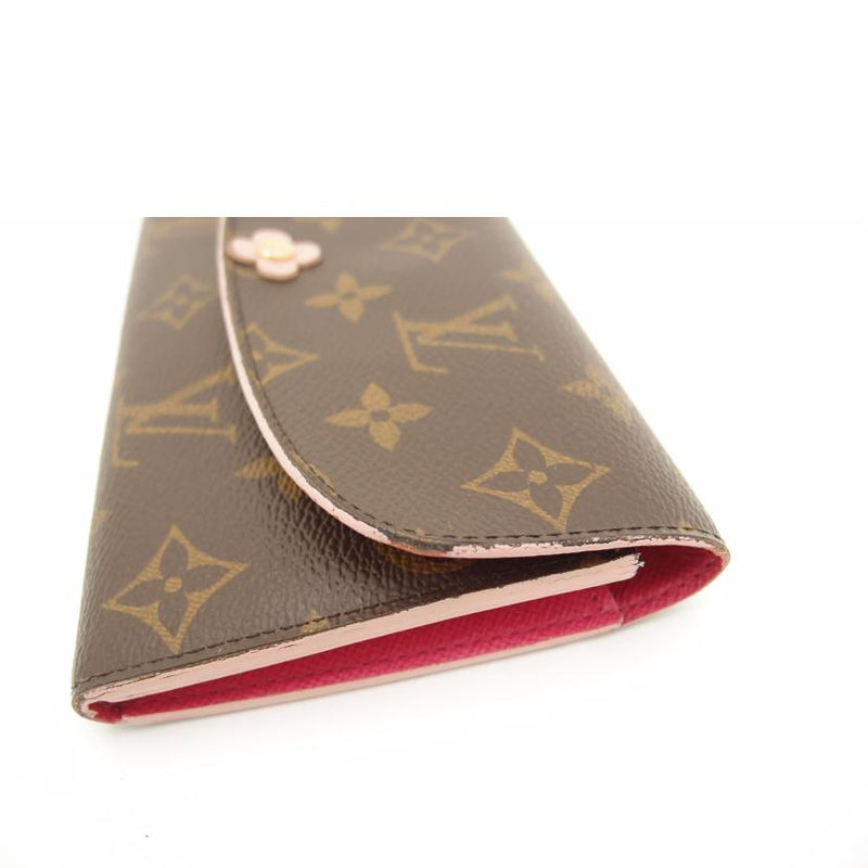 LOUIS VUITTON M64202 EMILIE LONG WALLET CANVAS MONOGRAM