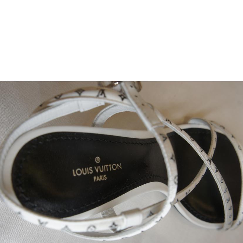 ＬＶ ルイヴィトン/ホワイトモノグラムストラップサンダル//Aランク/92