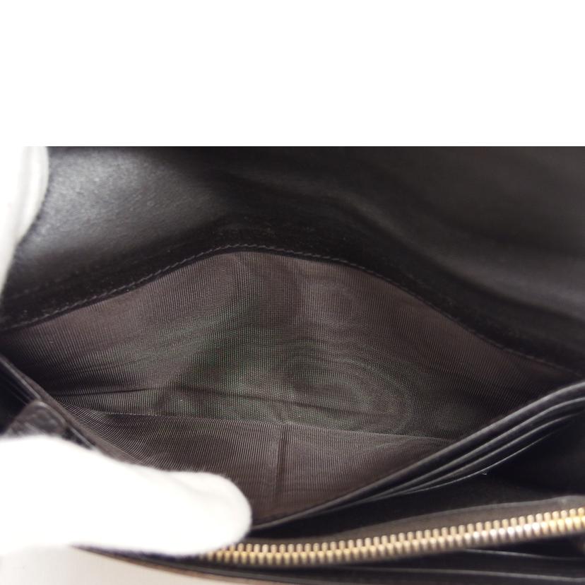 ｍｉｕ　ｍｉｕ　 ミュウミュウ/クロコ型押しレザー／Ｗホック長財布／ブラウン//Bランク/04