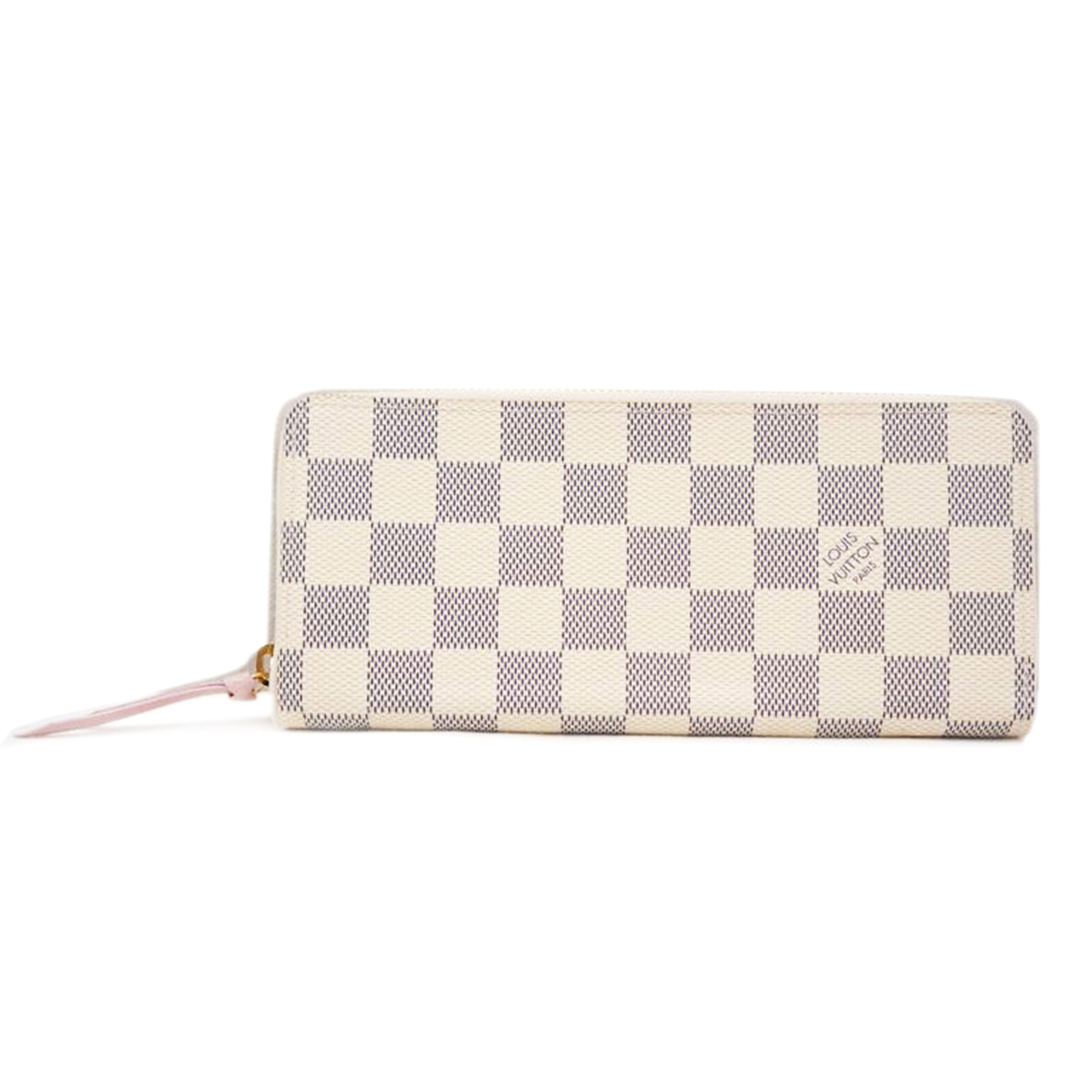 ＬＶ ルイヴィトン/ポルトフォイユ・クレマンス／ダミエ／アズール／ローズバレリーヌ/N61264//GI3***/Aランク/67