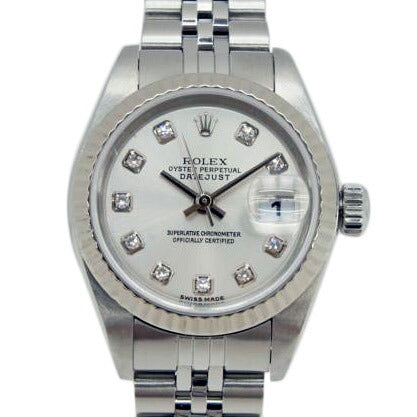 ROLEX ロレックス/デイトジャスト/AT/シルバー10Pダイモンド/79174G//Y913689/ABランク/75