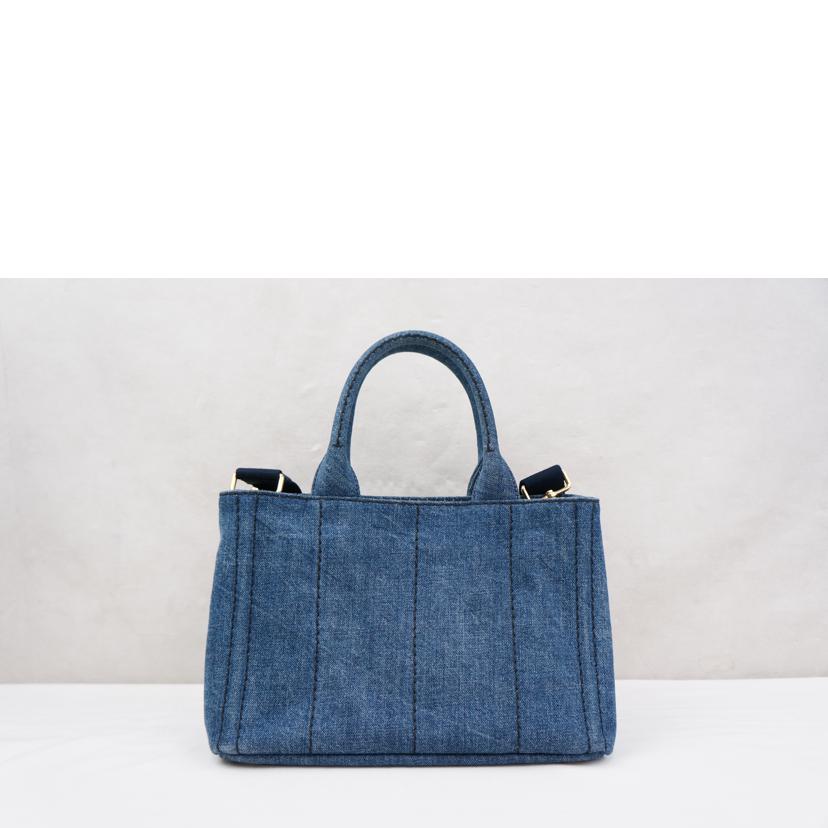 ＰＲＡＤＡ プラダ/カナパ　デニムトートＰＭ/1BG439//ABランク/67