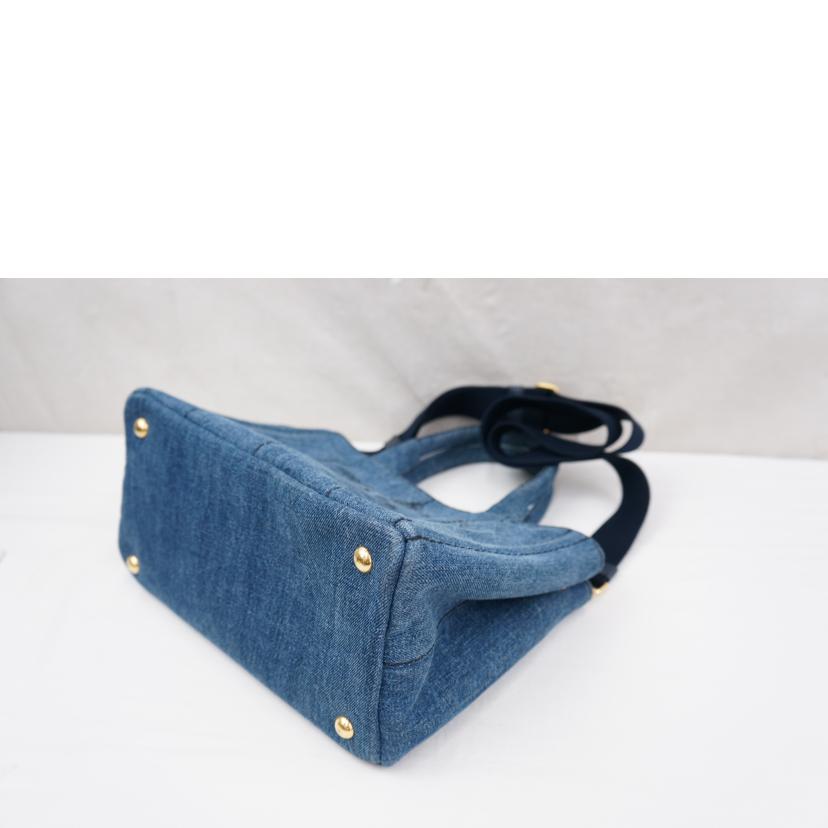ＰＲＡＤＡ プラダ/カナパ　デニムトートＰＭ/1BG439//ABランク/67