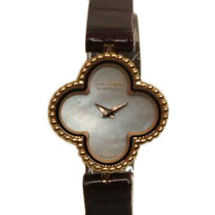 ＶａｎＣｌｅｅｆ＆Ａｒｐｅｌｓ ヴァンクリーフ＆アーペル/アルハンブラＫ１８シェル文字盤クォーツ/VCAR08SF00//2386240/ABランク/92