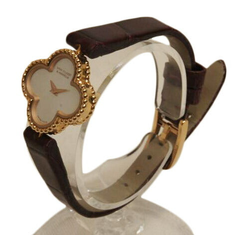 ＶａｎＣｌｅｅｆ＆Ａｒｐｅｌｓ ヴァンクリーフ＆アーペル/アルハンブラＫ１８シェル文字盤クォーツ/VCAR08SF00//2386240/ABランク/92