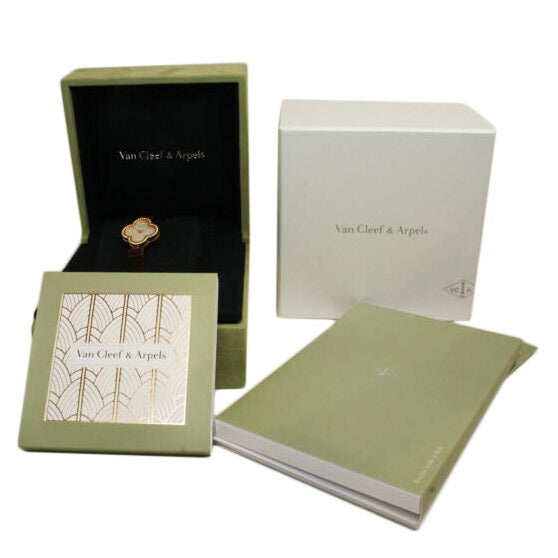 ＶａｎＣｌｅｅｆ＆Ａｒｐｅｌｓ ヴァンクリーフ＆アーペル/アルハンブラＫ１８シェル文字盤クォーツ/VCAR08SF00//2386240/ABランク/92