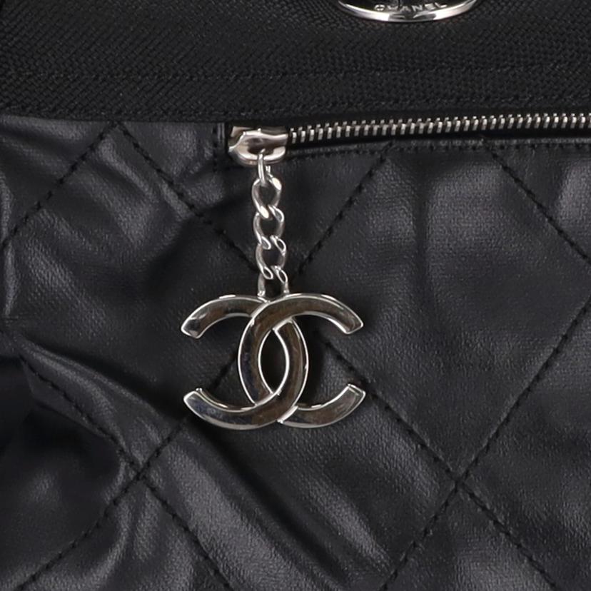 ＣＨＡＮＥＬ シャネル　ココマーク　バッグ　ブランドバッグ　トートバッグ　ハンドバッグ　レザー　レディース　ブラック　黒/パリビアリッツボストン//12225956/Bランク/75