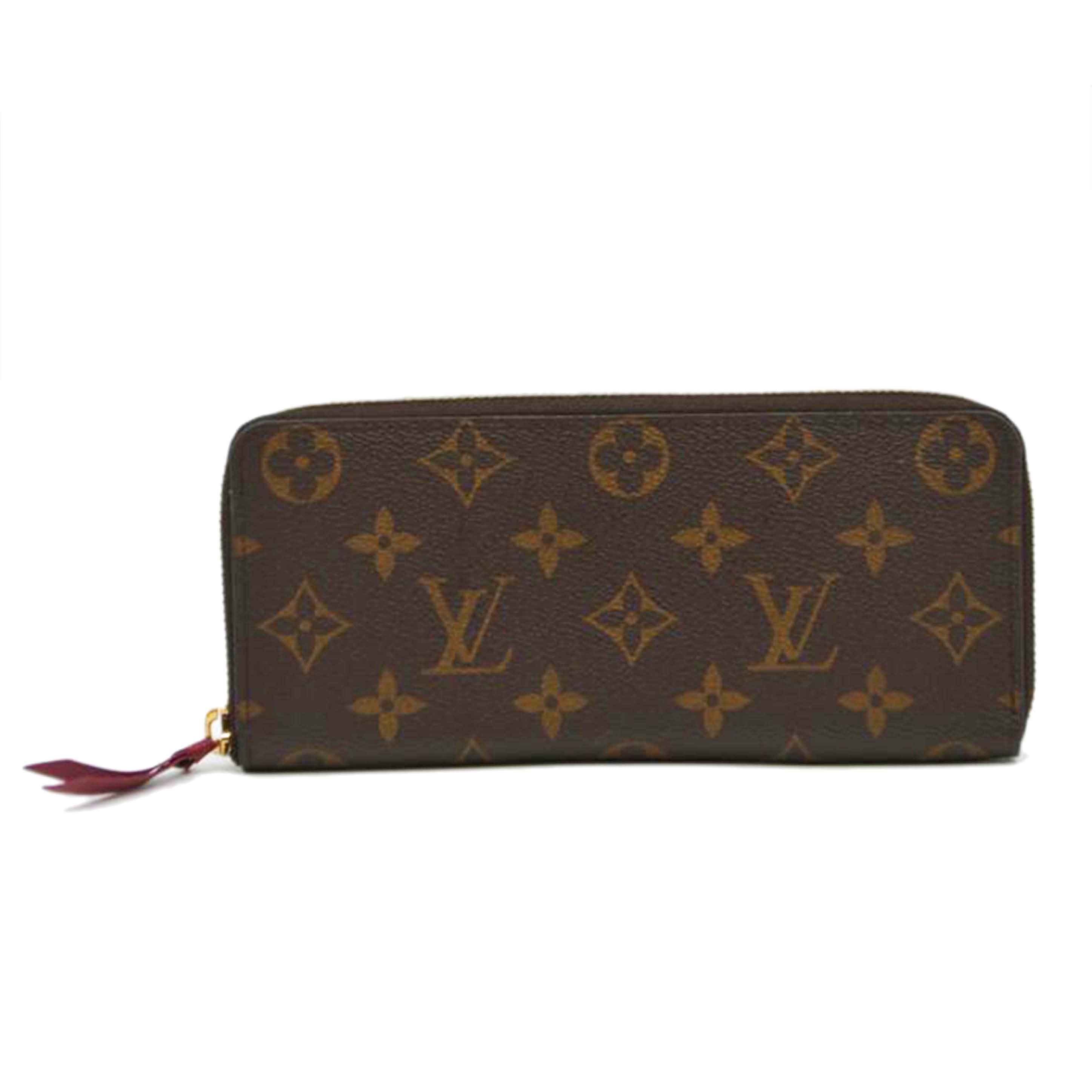 ＬＶ ルイヴィトン/ポルトフォイユ・クレマンス／モノグラム／フューシャ/M60742//CA4***/ABランク/89