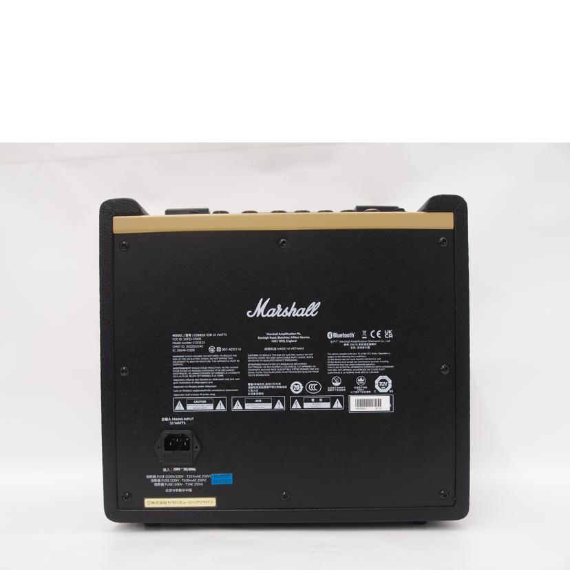 Ｍａｒｓｈａｌｌ マーシャル/ギターアンプ/CODE25//U0203696EJ/Aランク/69