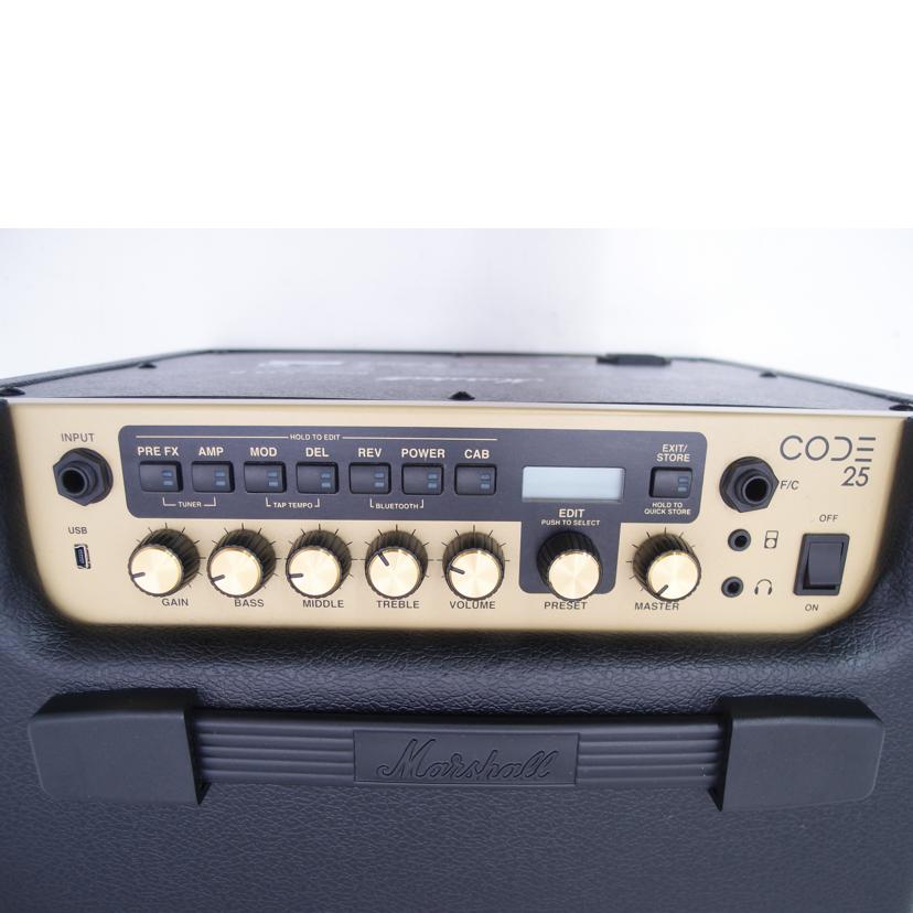 Ｍａｒｓｈａｌｌ マーシャル/ギターアンプ/CODE25//U0203696EJ/Aランク/69