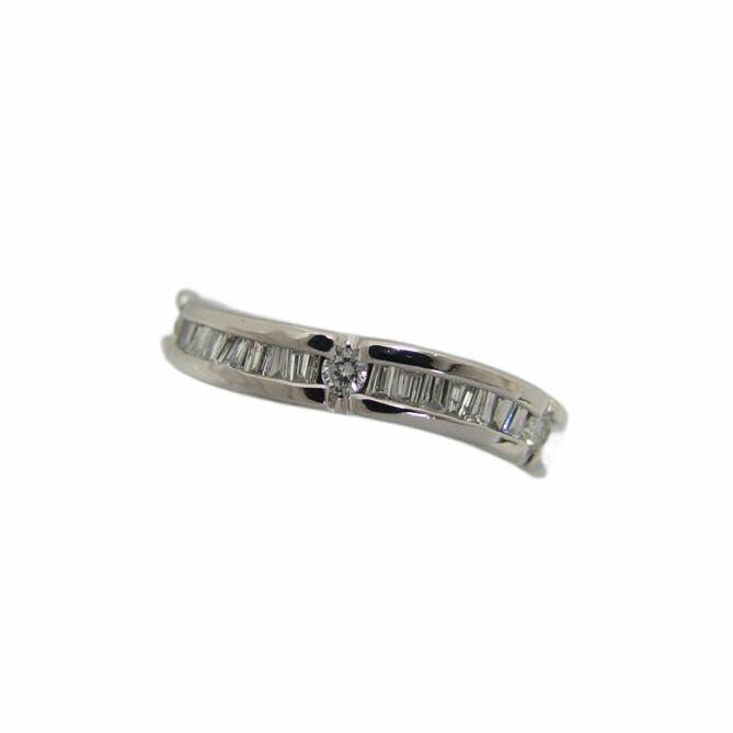 Ｐｔ９００/Ｐｔ９００テーパーダイヤリング＃１２．５/4.3g//D.36ct/Aランク/04