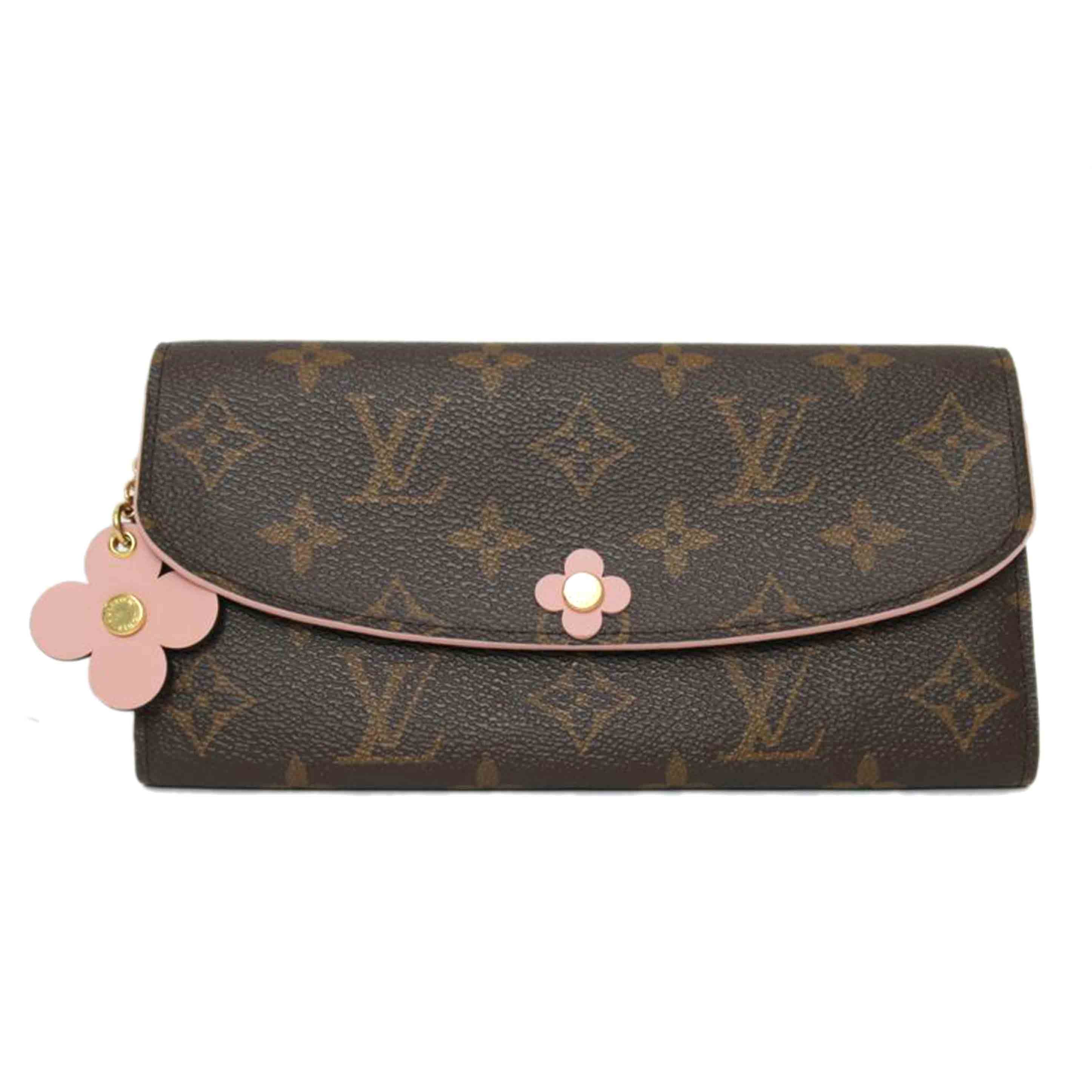 　　ＬＶ/ポルトフォイユ・エミリー／モノグラム・フラワー/M68313//CA3***/ABランク/63
