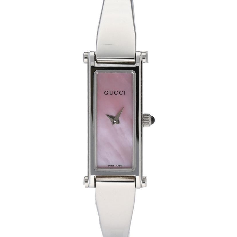 ＧＵＣＣＩ グッチ/バングルウォッチ・ピンクシェル／レディース／クオーツ/1500L//089****/Bランク/84