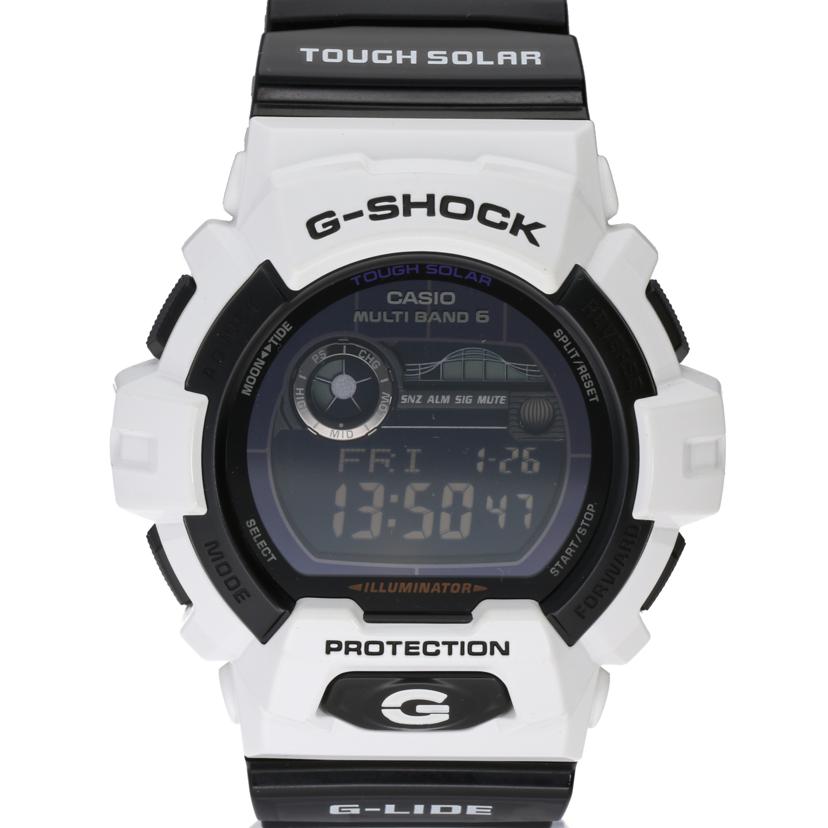 ＣＡＳＩＯ カシオ/Ｇ－ＳＨＯＣＫ／Ｇ－ＬＩＤＥ／電波ソーラー/GWX-8900B-7JF//303*****/Aランク/63