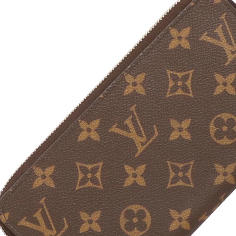ＬＯＵＩＳ　ＶＵＩＴＴＯＮ ルイヴィトン/ジッピーウォレット／モノグラム／ローズバレリーナ/M41894//IC/Aランク/75