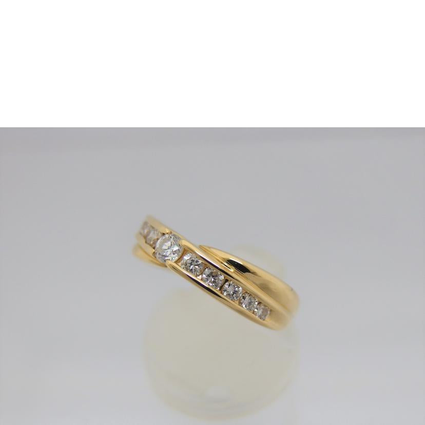 Ｋ１８/Ｋ１８ダイヤデザインリング＃１２/4.2g//D0.50ct/Aランク/04