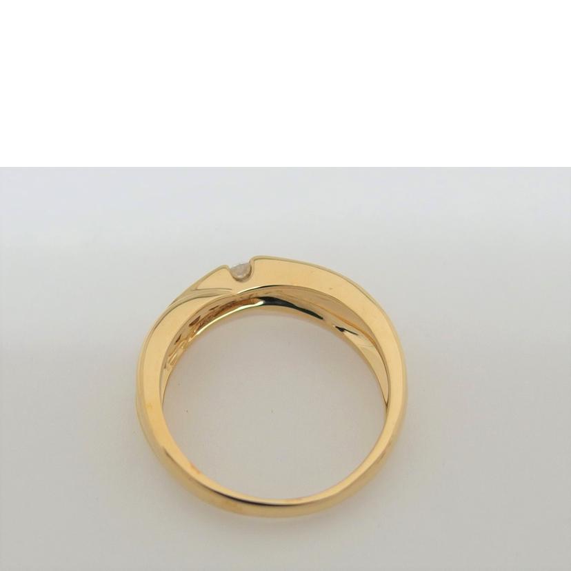 Ｋ１８/Ｋ１８ダイヤデザインリング＃１２/4.2g//D0.50ct/Aランク/04