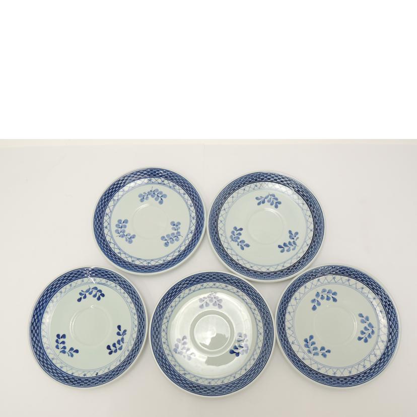 ﾛｲﾔﾙｺﾍﾟﾝﾊｰｹﾞﾝ/ロイヤルコペンハーゲン　トランクエーバー　カップ＆ソーサー　５客セット//ABランク/69