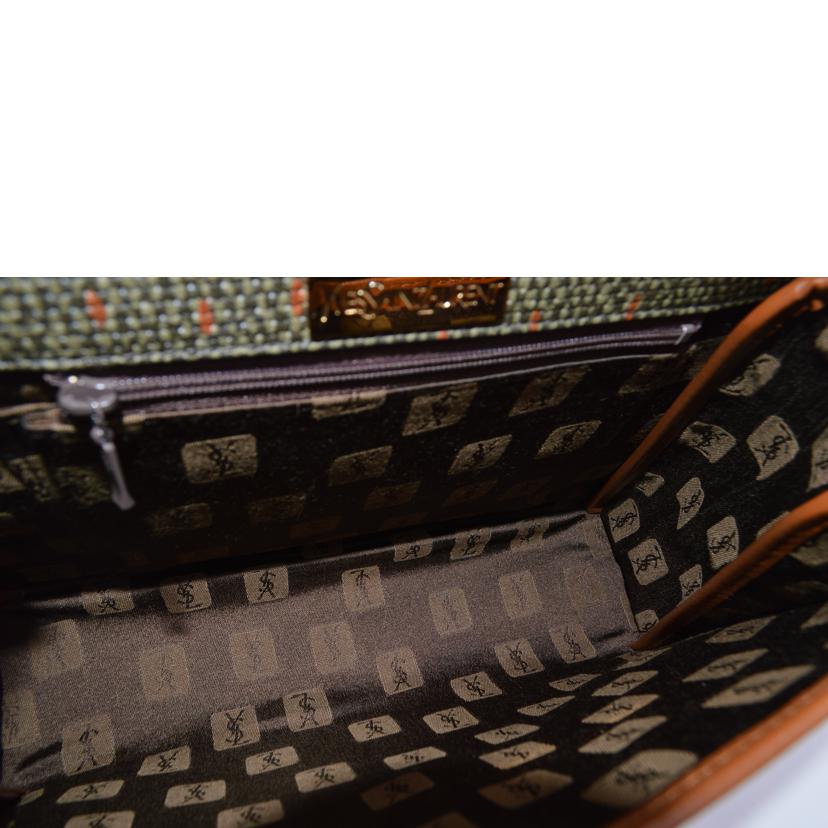 ＹＳＬ イヴサンローラン/サンローランヴィンテージ２ｗａｙレザーハンド//Aランク/89