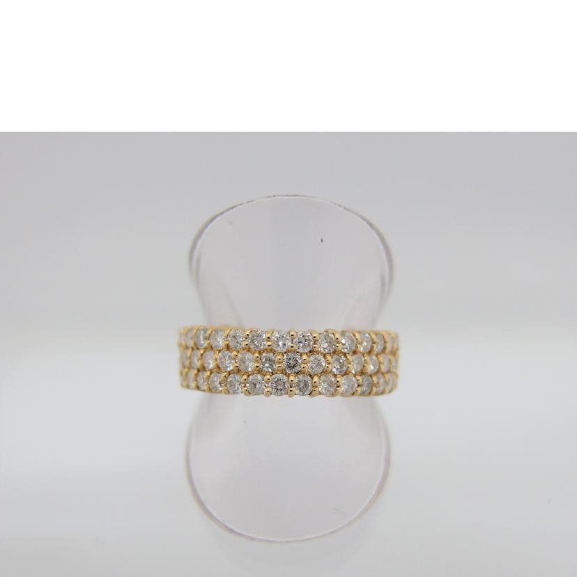 Ｋ１８/Ｋ１８ダイヤデザインリング＃１０/3.8g//D1.00ct/Aランク/04