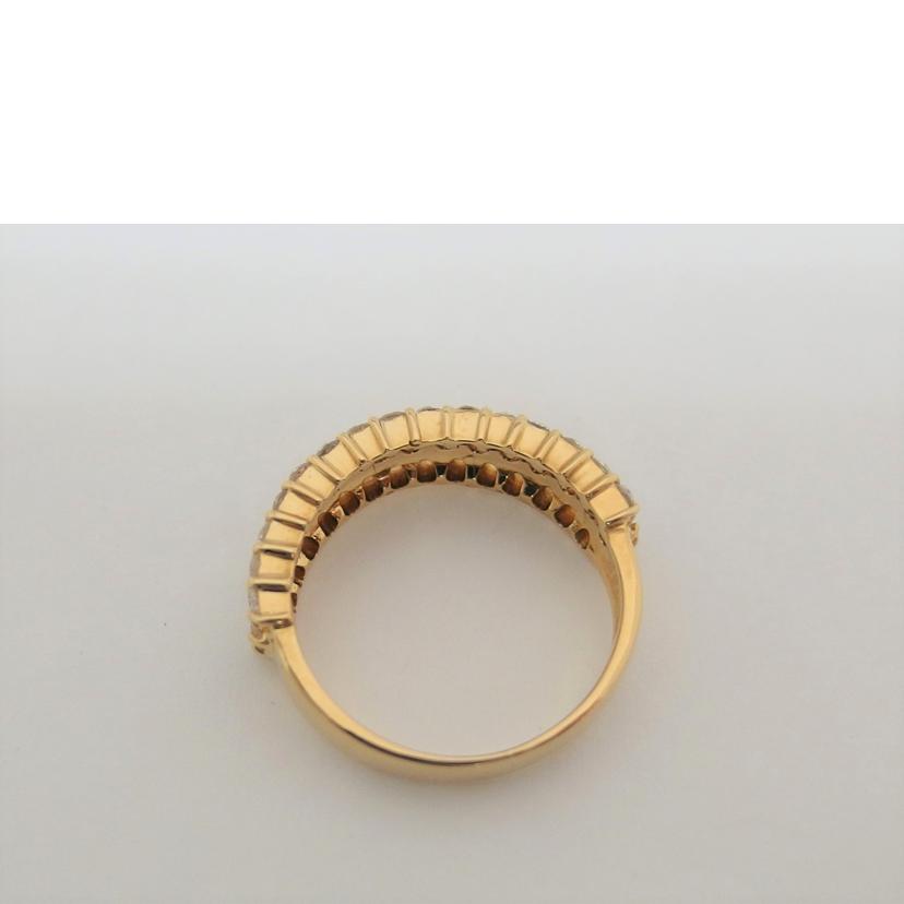 Ｋ１８/Ｋ１８ダイヤデザインリング＃１０/3.8g//D1.00ct/Aランク/04