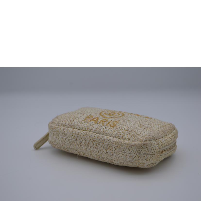 ＣＨＡＮＥＬ シャネル/ドーヴィルコスメティックポーチ／ベージュ//27273452/Bランク/89