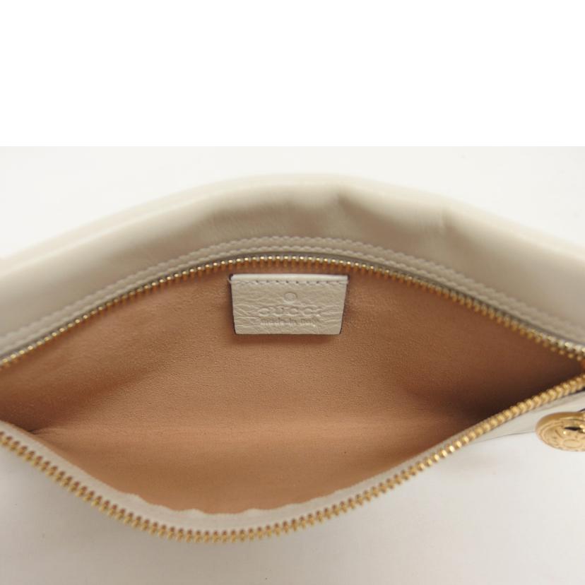 ＧＵＣＣＩ グッチ チェーントート アイボリー/ラジャ／ラージトートバッグ／タイガーヘッド/537219//498***/ABランク/04