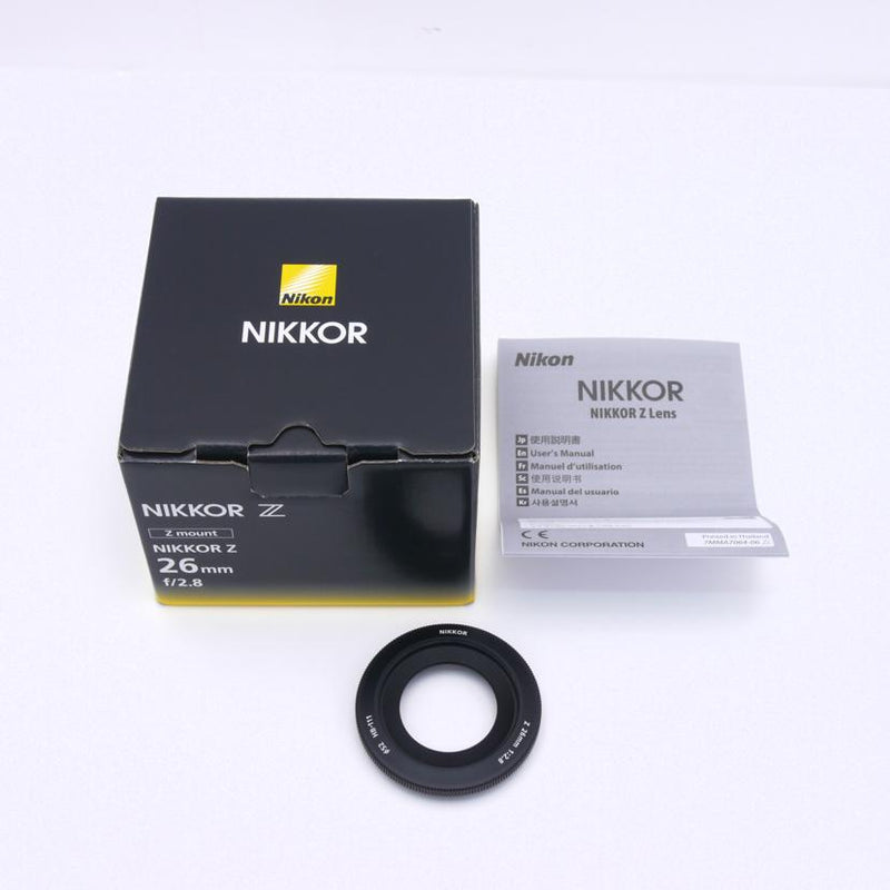 Ｎｉｋｏｎ ニコン/交換レンズ／ＮＩＫＫＯＲ　Ｚ　２６／２．８/NIKKOR Z 26/2.8//20002372/Cランク/75