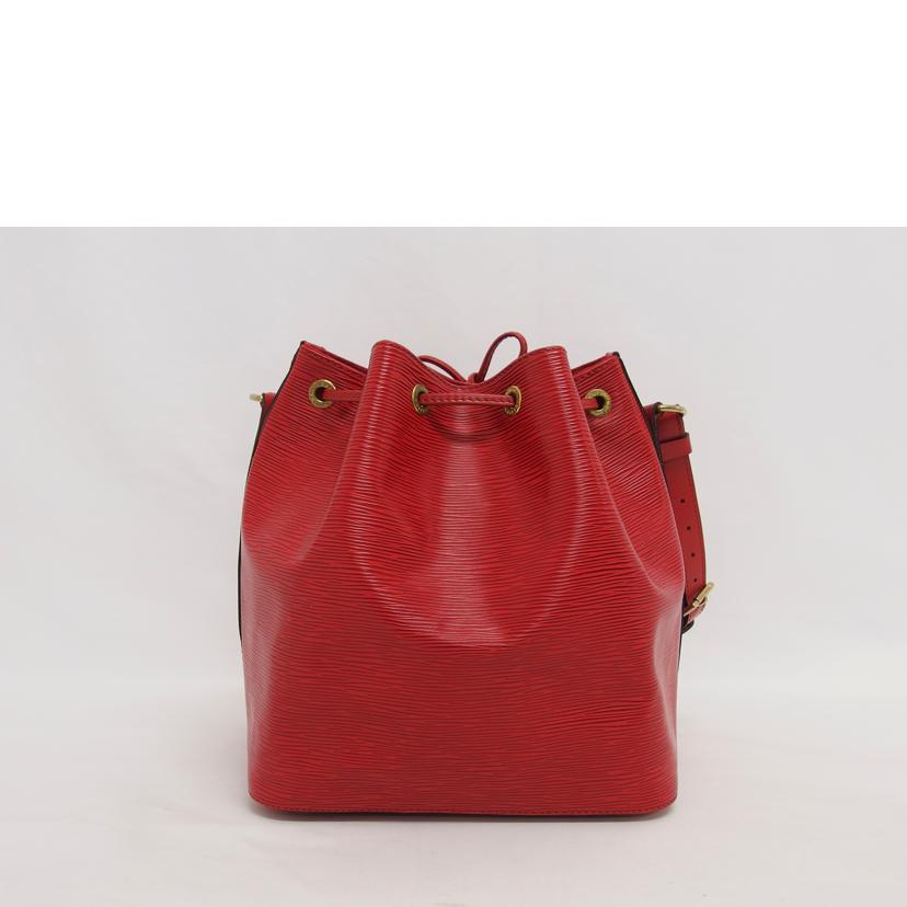 ＬＶ ルイヴィトン ショルダーバッグ 巾着ショルダー/プチノエ／エピ／カスティリアンレッド/M44107//AR1***/ABランク/04