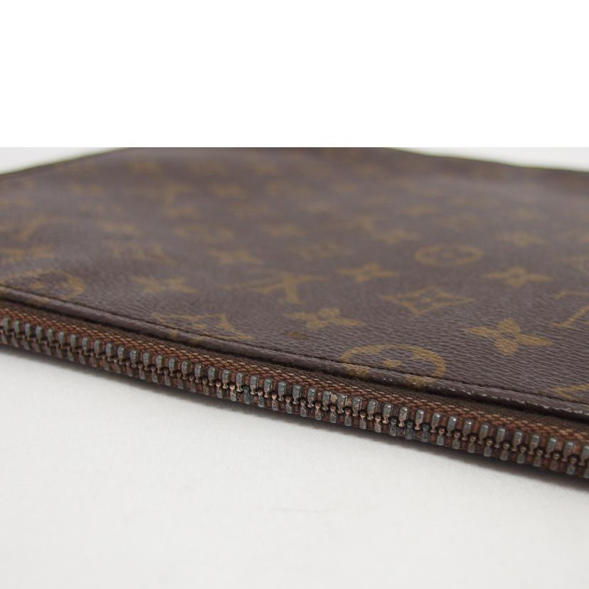ＬＶ ルイヴィトン ビジネスバッグ 書類ケース ブラウン メンズ レディース 定番 人気 /ポッシュ・ドキュマン旧型／モノグラム/M53456//844/Bランク/04