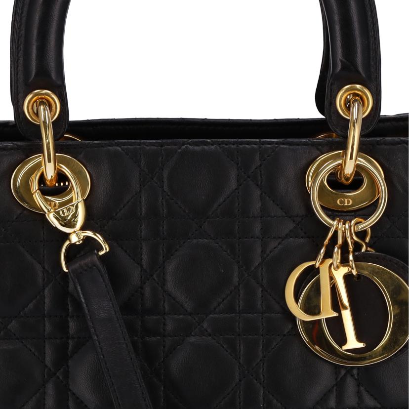 Ｄｉｏｒ ディオール/レディーディオール／カナージュ２ＷＡＹレザートート//ABランク/75