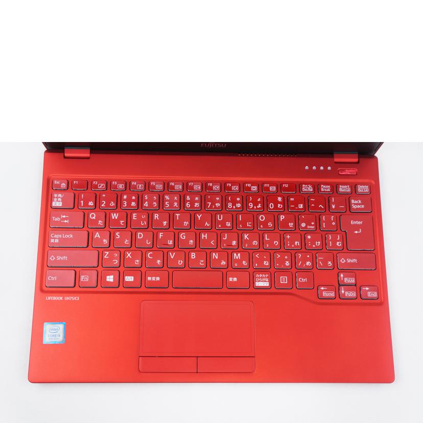 ＦＵＪＩＴＳＵ 富士通/ノートＰＣ　ＬＩＦＥＢＯＯＫ　ＵＨ７５／Ｃ３/FMVU75C3R//R9200557/ABランク/67