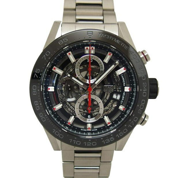 ＴＡＧ　Ｈｅｕｅｒ タグホイヤー/カレラ／キャリバーホイヤー０１／クロノグラフ／自動巻き/CAR2A1W.BA0703//RTE****/Aランク/04