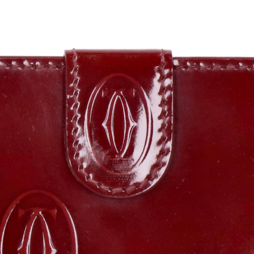 Ｃａｒｔｉｅｒ カルティエ　財布　ブランド財布　長財布　二つ折り財布　ロングウォレット　レディース　レッド　赤/ハッピーバースデー二つ折り長財布/L3001515//7613268701614/ABランク/75