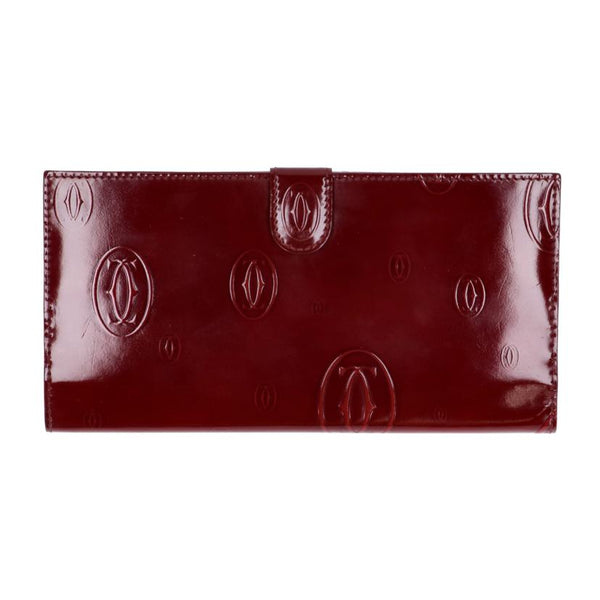 A カルティエ Cartier レッド 赤 財布 ヴィンテージ ウォレット