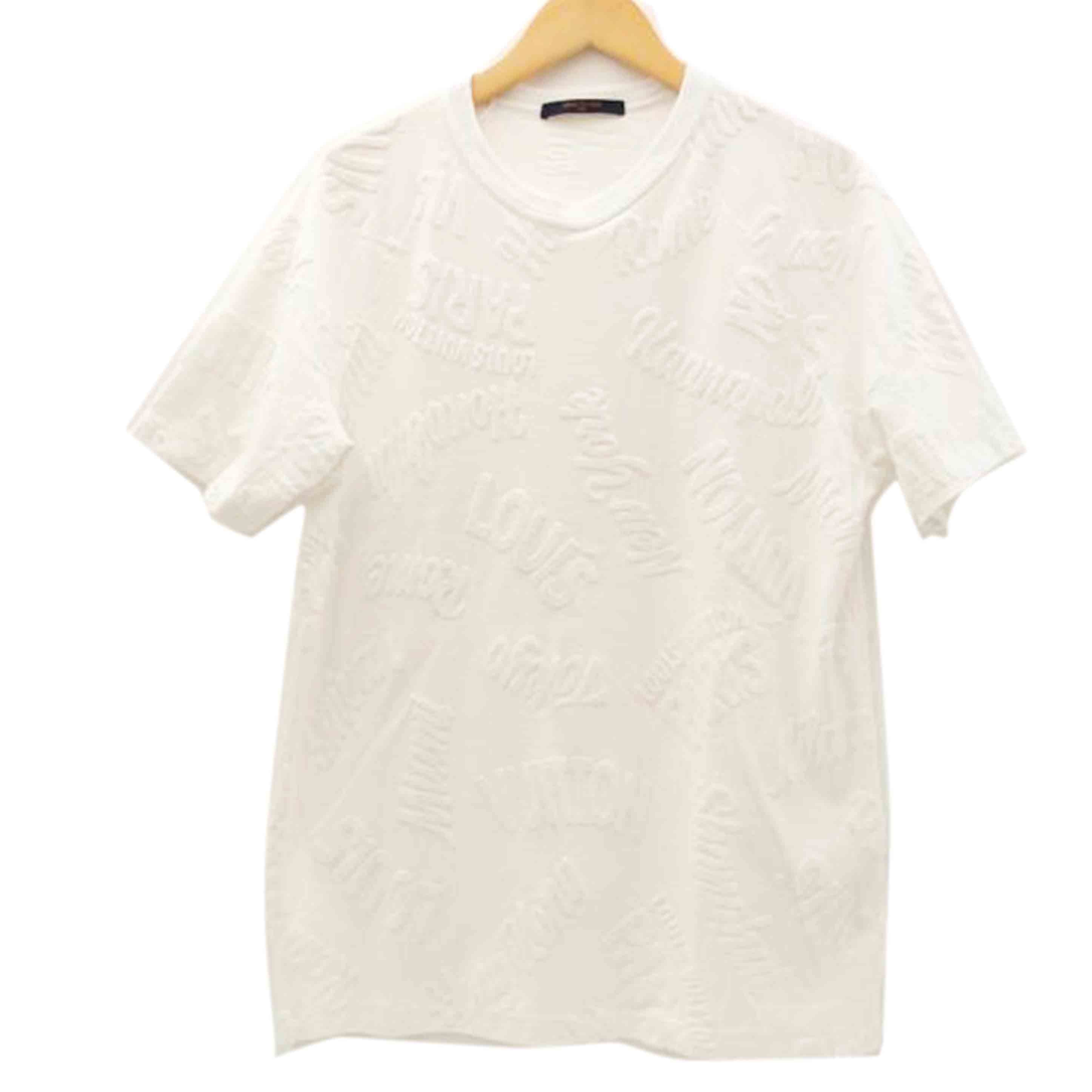 ＬＶ ルイ・ヴィトン/パイル地ロゴエンボス加工Ｔシャツ/RM181M FMF HEY21W//Aランク/69