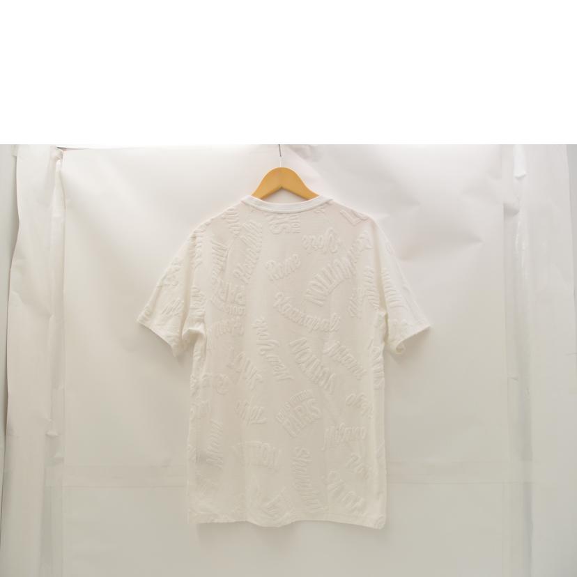 ルイ・ヴィトン　パイル生地　Tシャツ　XS LOUIS VUITTON ルイヴィトン パイル生地 Tシャツ メンズ 総柄 白