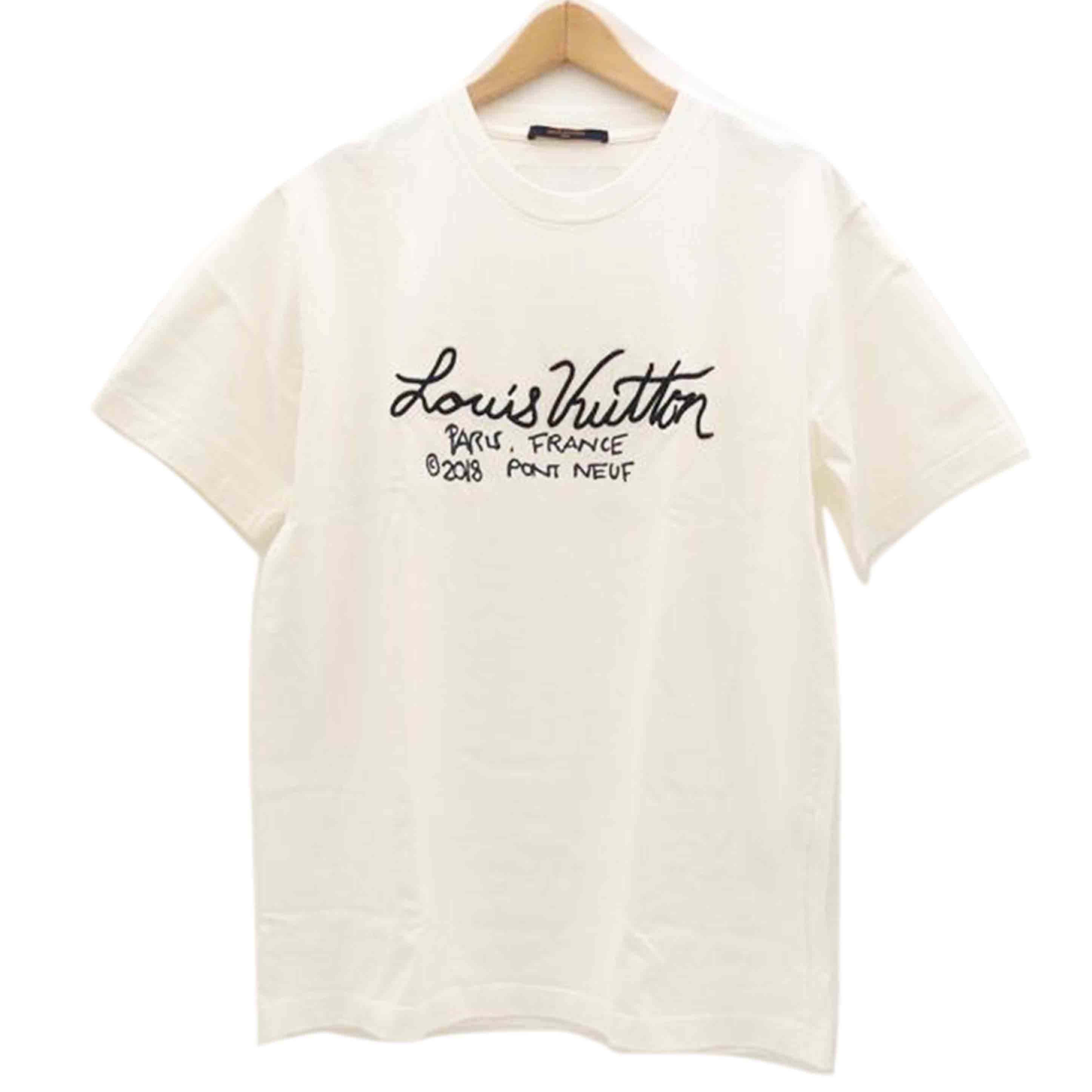 ＬＶ ルイ・ヴィトン/シグネチャープリント＆エンブロイダリーＴシャツ/RM202M NPL HJY17W//Aランク/69