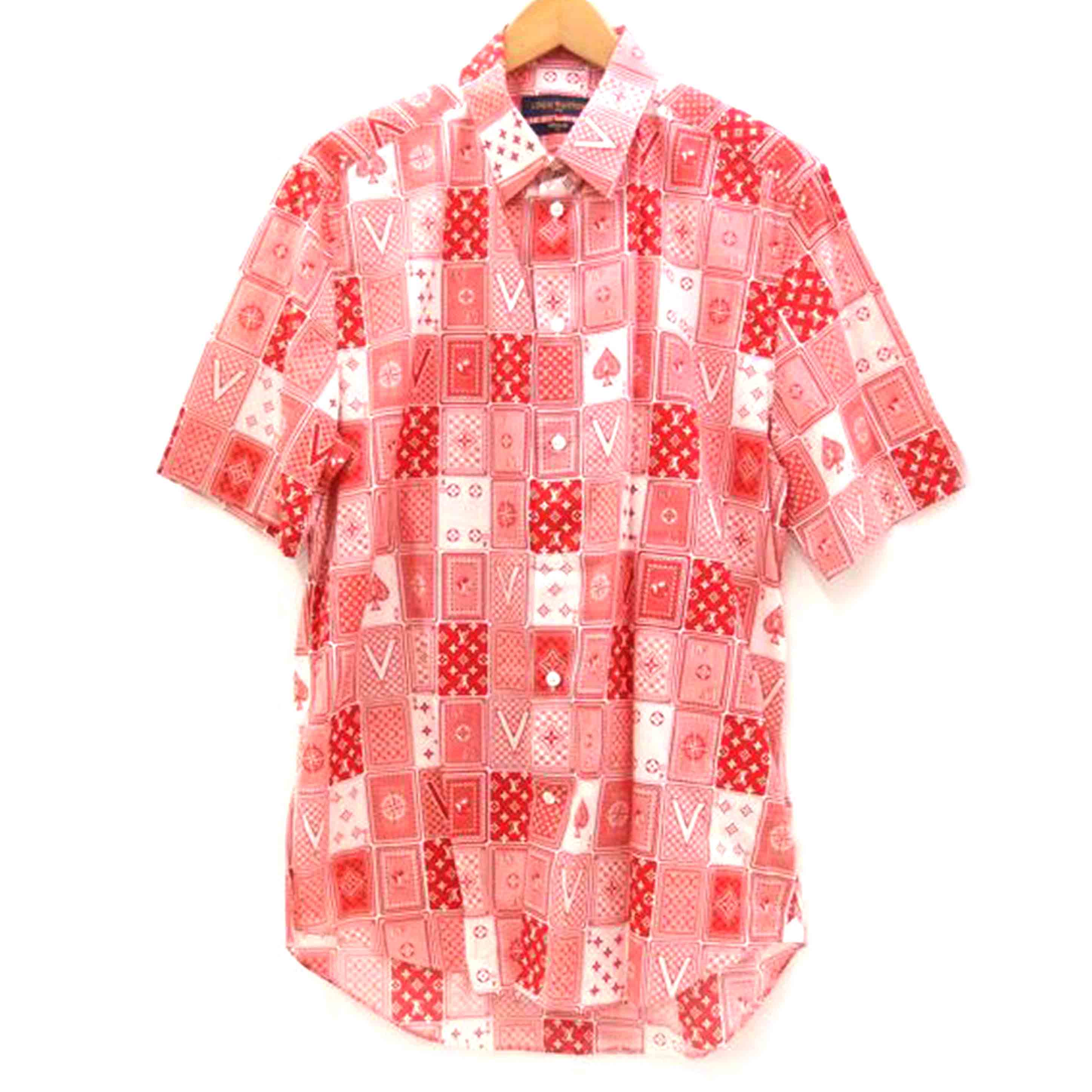 ＬＶ ルイ・ヴィトン/トランプ総柄半袖シャツ/RM182M HKU HFS14W//Aランク/69