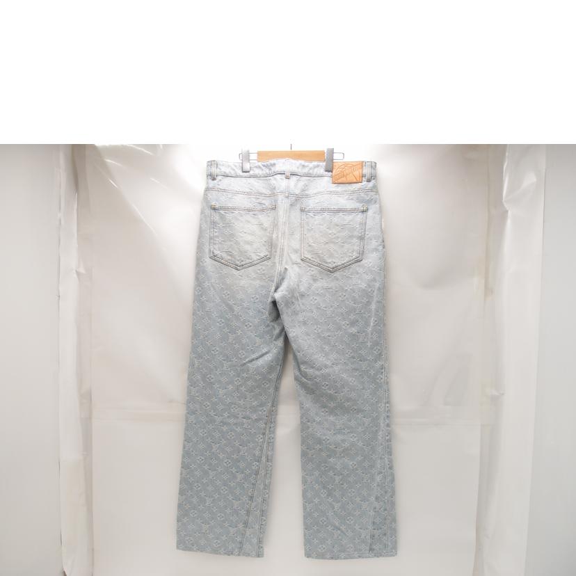 ＬＶ×ＮＢＡ ルイ・ヴィトン×エヌビーエー/モノグラム　フレアデニムパンツ　インディゴ/RM212M UZD HLD01W//Aランク/69