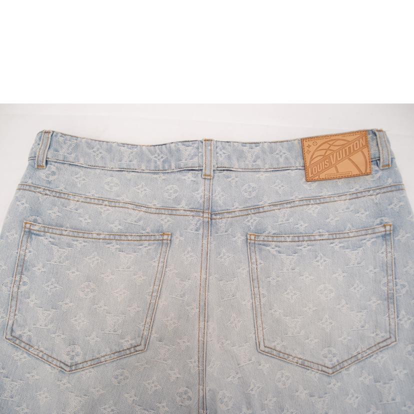 ＬＶ×ＮＢＡ ルイ・ヴィトン×エヌビーエー/モノグラム　フレアデニムパンツ　インディゴ/RM212M UZD HLD01W//Aランク/69
