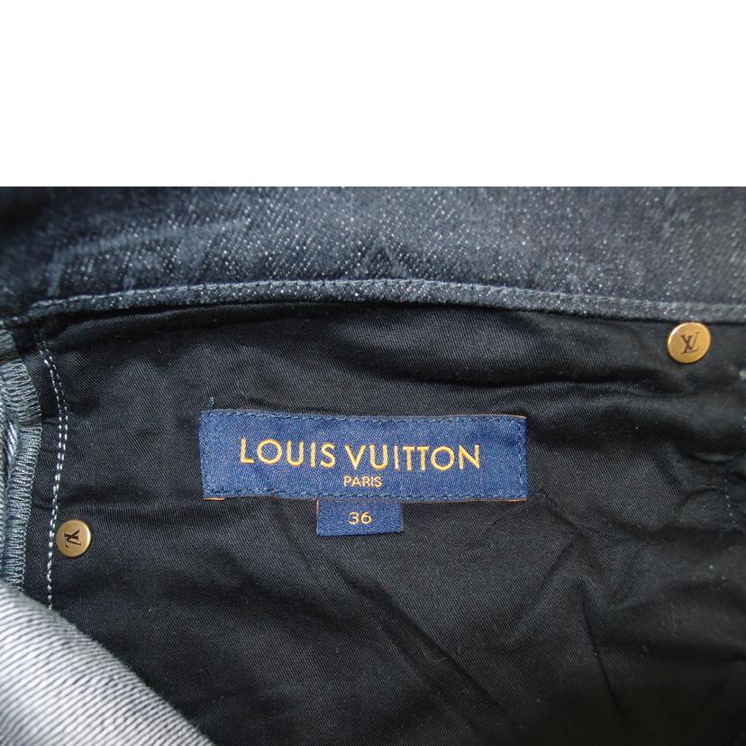 ＬＶ ルイ・ヴィトン/ステープルラインシャドーモノグラムデニムパンツ/RM212Q E53 HLD55W//Aランク/69