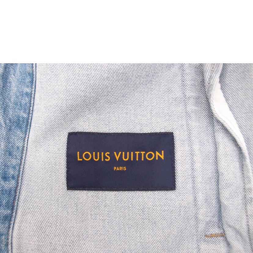 ＬＶ ルイ・ヴィトン/ステープルズエディション　コットン×レザーデニムジャケット/HHA41WLVP//ABランク/69
