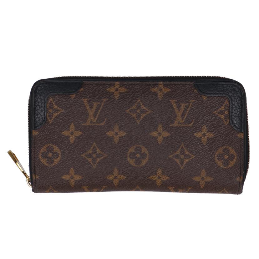 ＬＯＵＩＳ　ＶＵＩＴＴＯＮ ルイ・ヴィトン/ジッピーウオレットレテイーロ／モノグラム／ノワール/M61855//MI3***/Bランク/75