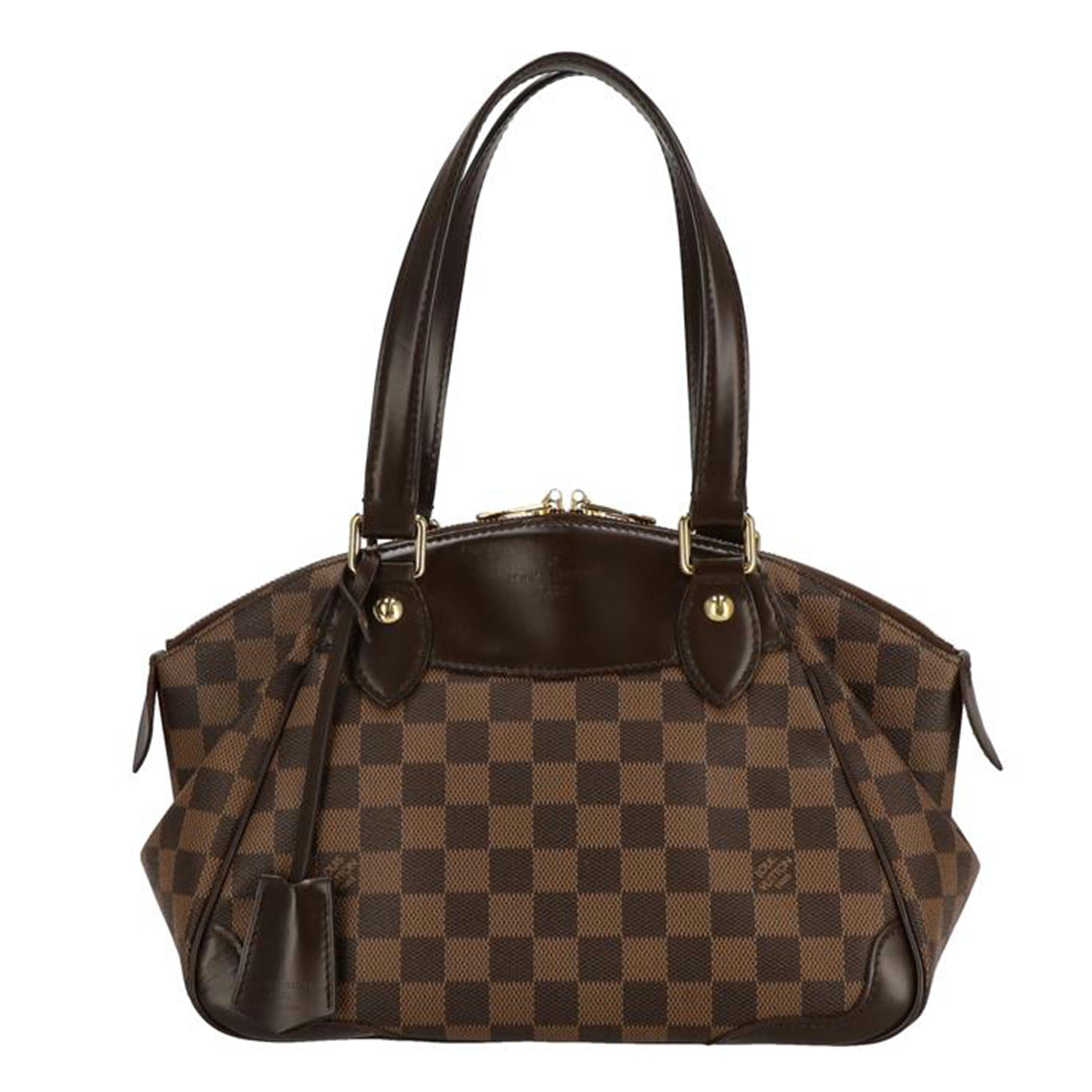 ＬＯＵＩＳ　ＶＵＩＴＴＯＮ ルイヴィトン ルイ・ヴィトン ビトン ダミエ・エベヌ 市松模様 ブラウン 茶 ショルダーバッグ ハンドバッグ トートバッグ ブラウン メンズ レディース 定番 人気 ＬＶ 斜め掛け 肩がけ/ヴェローナＰＭ／ダミエ／エベヌ　/N41117//DU1***/Aランク/75