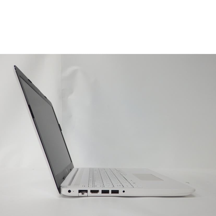 HP ノートPC ホワイト HP Notebook - 15-db0206au HPノート 15-db0000シリーズ（15-db0206au）のSSD換装